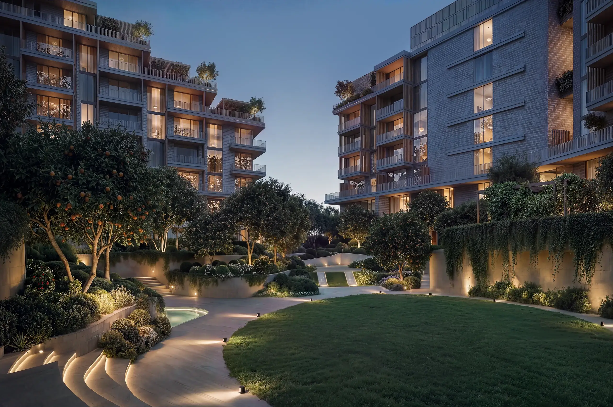 Arancia Yards — night